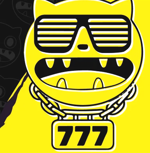 Cat Spins Maskottchen